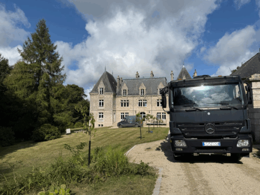 Restauration couverture chateau